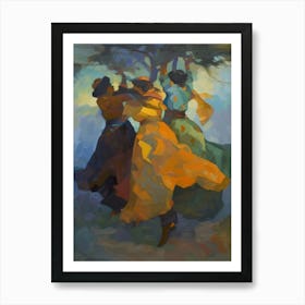 Dancers 18 Art Print