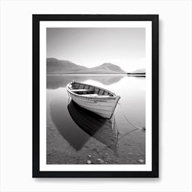 San Vito Lo Capo, Italy, Black And White Photography 2 Art Print