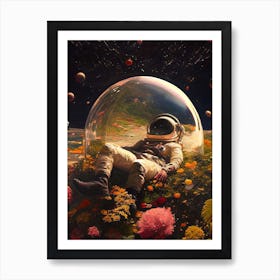 My Space Observatory Art Print