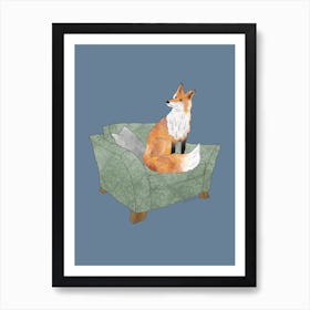 Mr Fox Art Print