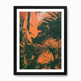 'Palm Trees' 3 Art Print