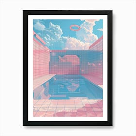 Pixel Art 1 Art Print