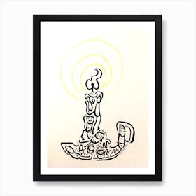 Light my fire Art Print