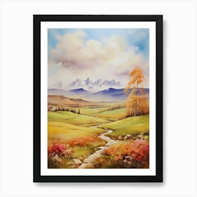 Autumn Landscape 1 Art Print