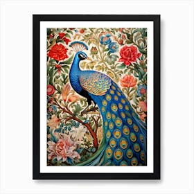 Peacock Art Print