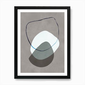 Expressive abstraction 4 Art Print