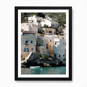 Beachside Town In Sicily Poster