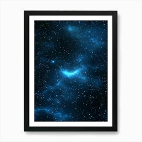 Space Background 9 Art Print