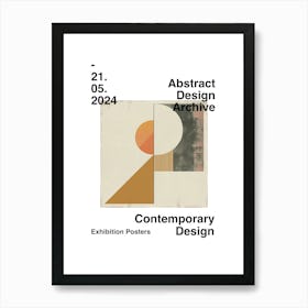 Abstract Design Archive Poster 19 Poster