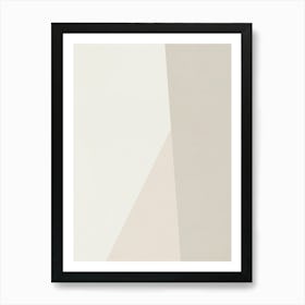 ABSTRACT MINIMALIST GEOMETRY - OW04 Art Print