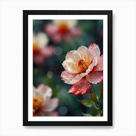 Peony Flower 1 Art Print