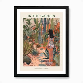 In The Garden Poster Desert Botanical Gardens Usa 1 Art Print