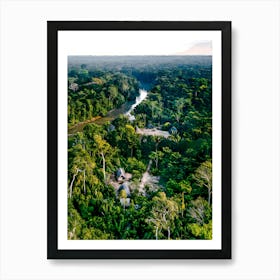 Amazon Indigenous Community Art Print