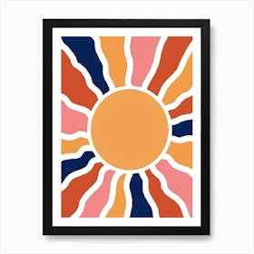 Sun Art 1 Art Print