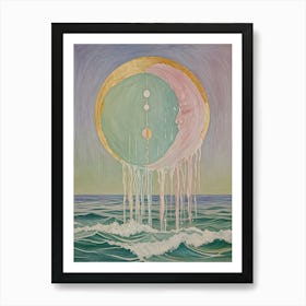 The Moon's Tears Art Print