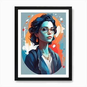 Woman Art Print