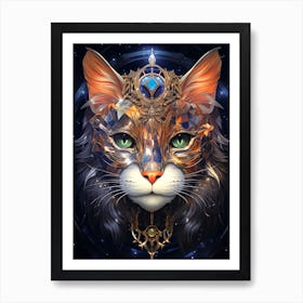 Cat'S Head Art Print