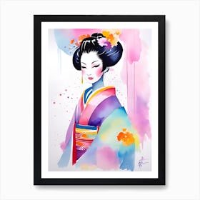 Geisha 76 Art Print