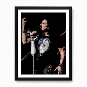 james labrie dream theater metal band music 3 Art Print