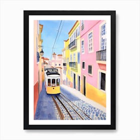 Lisbon Tram 1 Art Print