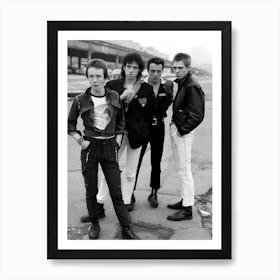 The Clash In New York Art Print