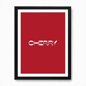 Cherry Art Print