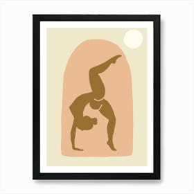 Yoga Pose 5 Art Print