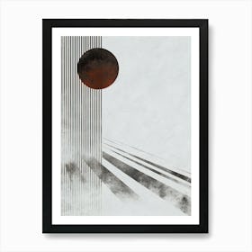 'The Sun' , Bauhaus Art Print