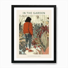 In The Garden Poster Lewis Ginter Botanical Garden Usa 3 Art Print