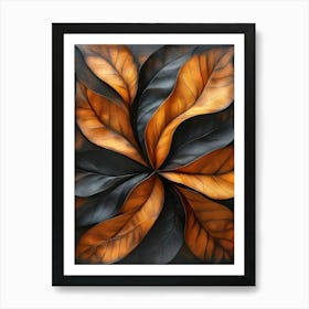 Leaves Of Autumn 2 Art Print