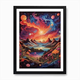 Starry Night Art Print