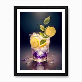 Iced Lemonade 6 Art Print