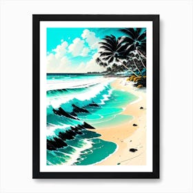 Beach Art Print