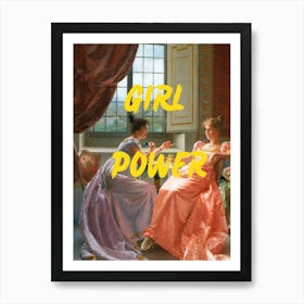 Girl Power Art Print