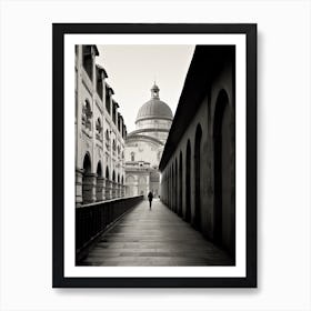 Mantua, Italy,  Black And White Analogue Photography  3 Art Print