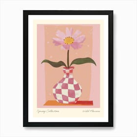 Spring Collection Wild Flower Vase 2 Art Print