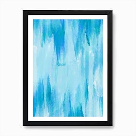 Blue Cave Art Print