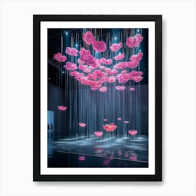 Flowers In The Sky Art Print