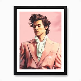 Harry Styles Illustration  6 Affiche