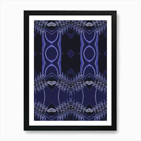 Abstract Pattern 74 Art Print