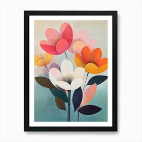 Flowers In A Vase 76 Art Print