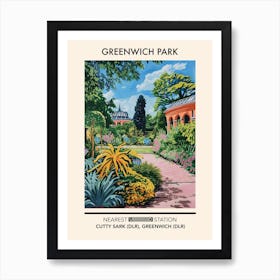 Greenwich Park London Parks Garden 1 Art Print