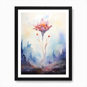 Watercolor Flower Art Print