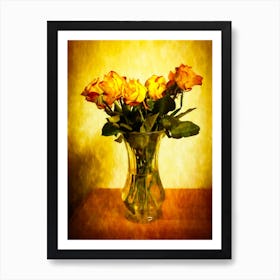Fading Blooms Art Print