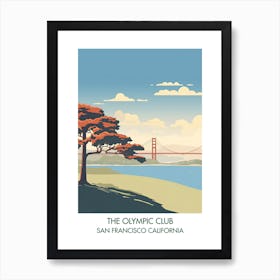 The Olympic Club (Lake Course)   San Francisco California 2 Poster