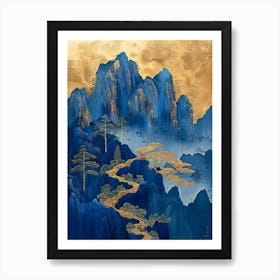 Chinese Landscape 9 Art Print