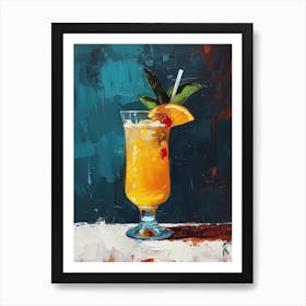 Tequila Cocktail 3 Art Print