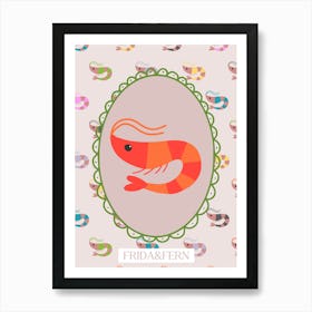 Little Shrimp Art Print