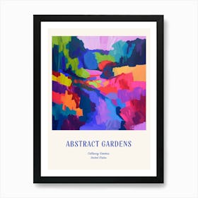 Colourful Gardens Callaway Gardens Usa 2 Blue Poster Art Print