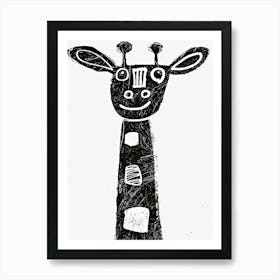 Giraffe 122 Art Print